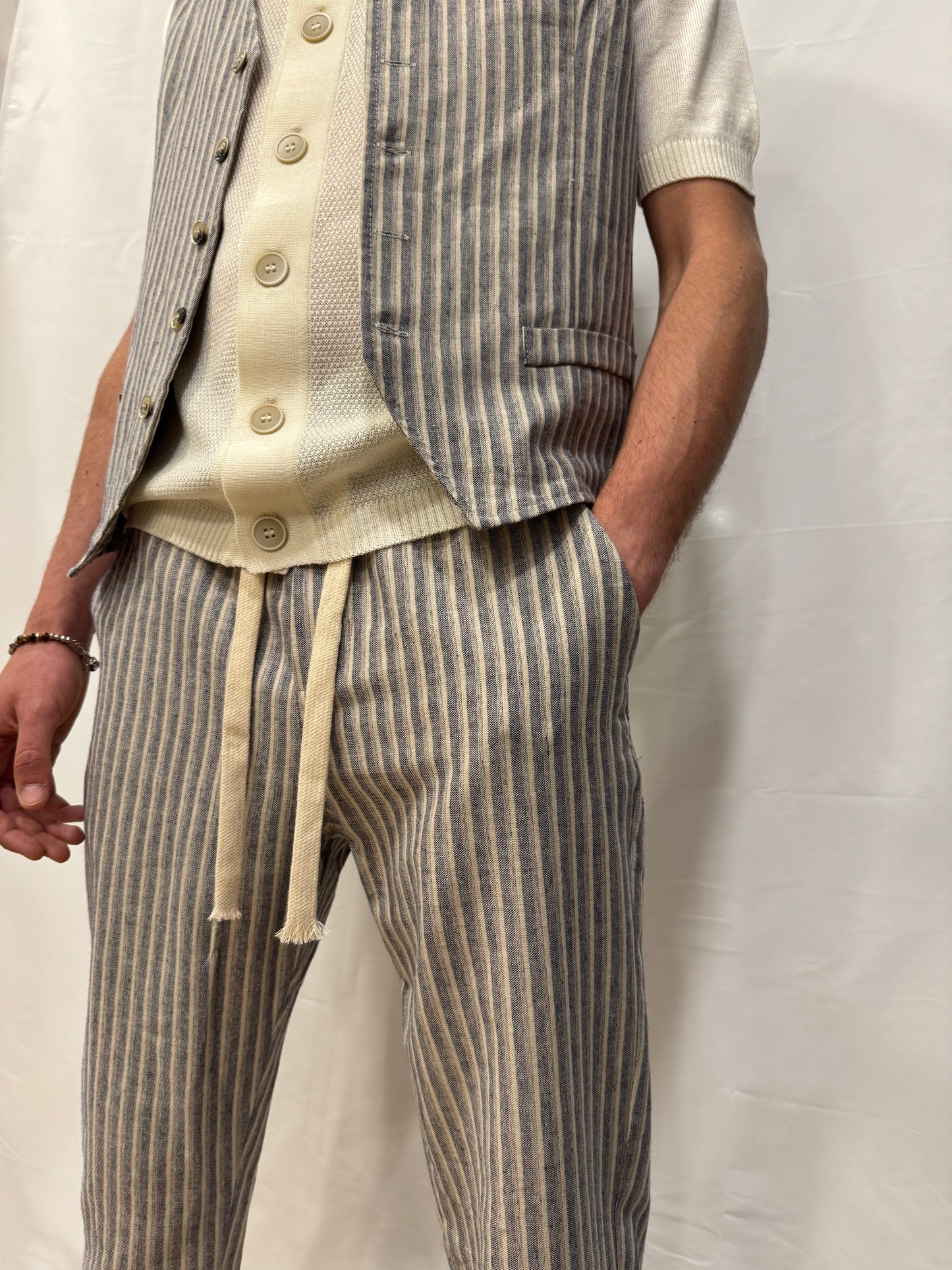 Pantalone Federico Riga Laccio