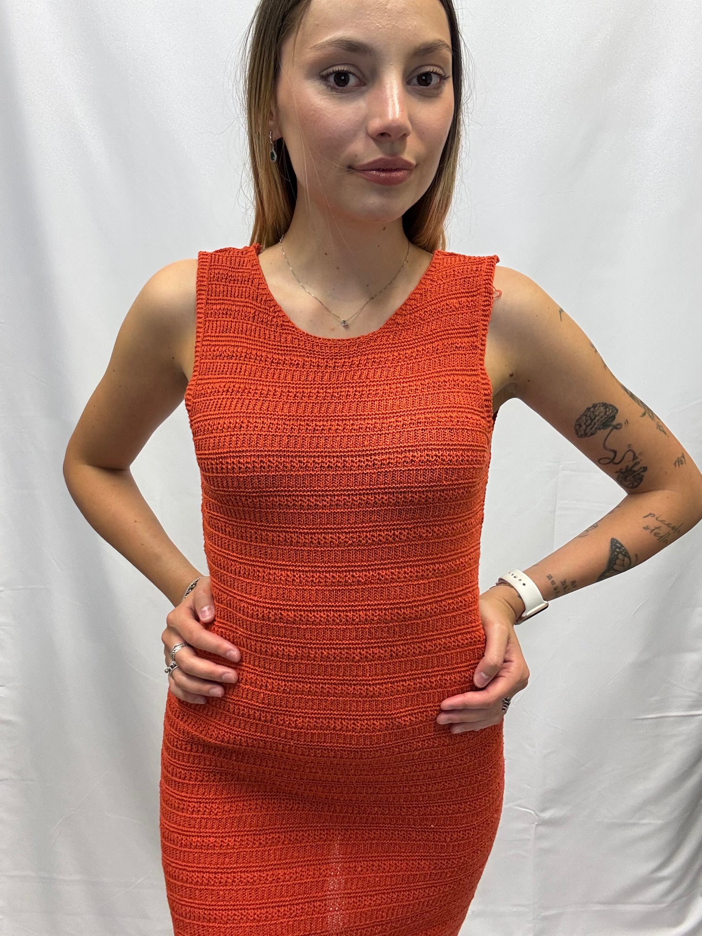 Vestito Beatrice maglia misto cotone