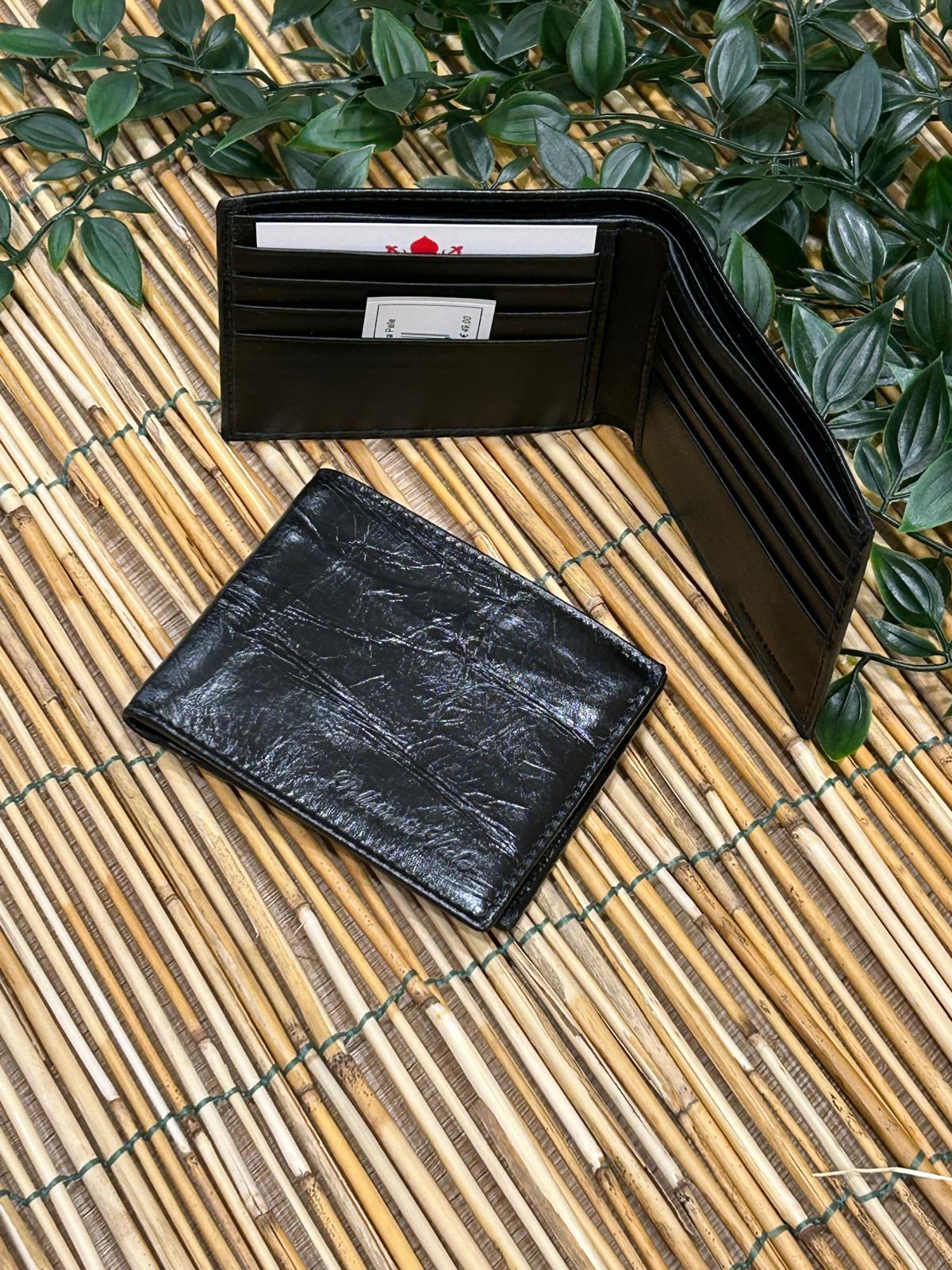 Portafoglio vera pelle uomo