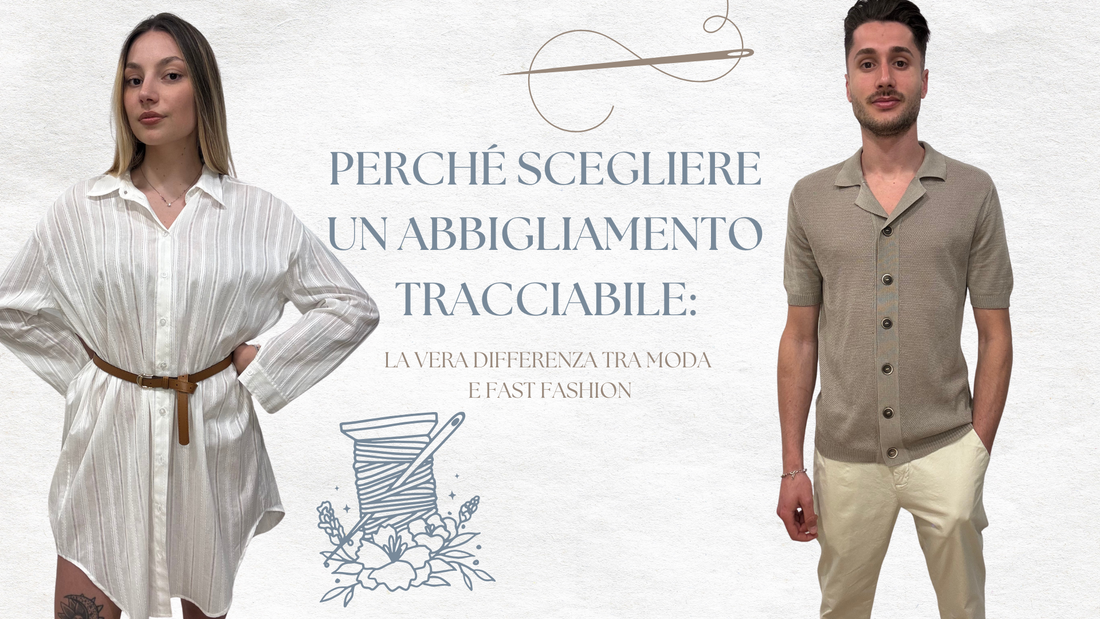 Perché scegliere un abbigliamento tracciabile: la vera differenza tra moda e fast fashion