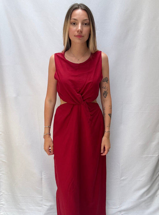 Abito Camilla intreccio davanti