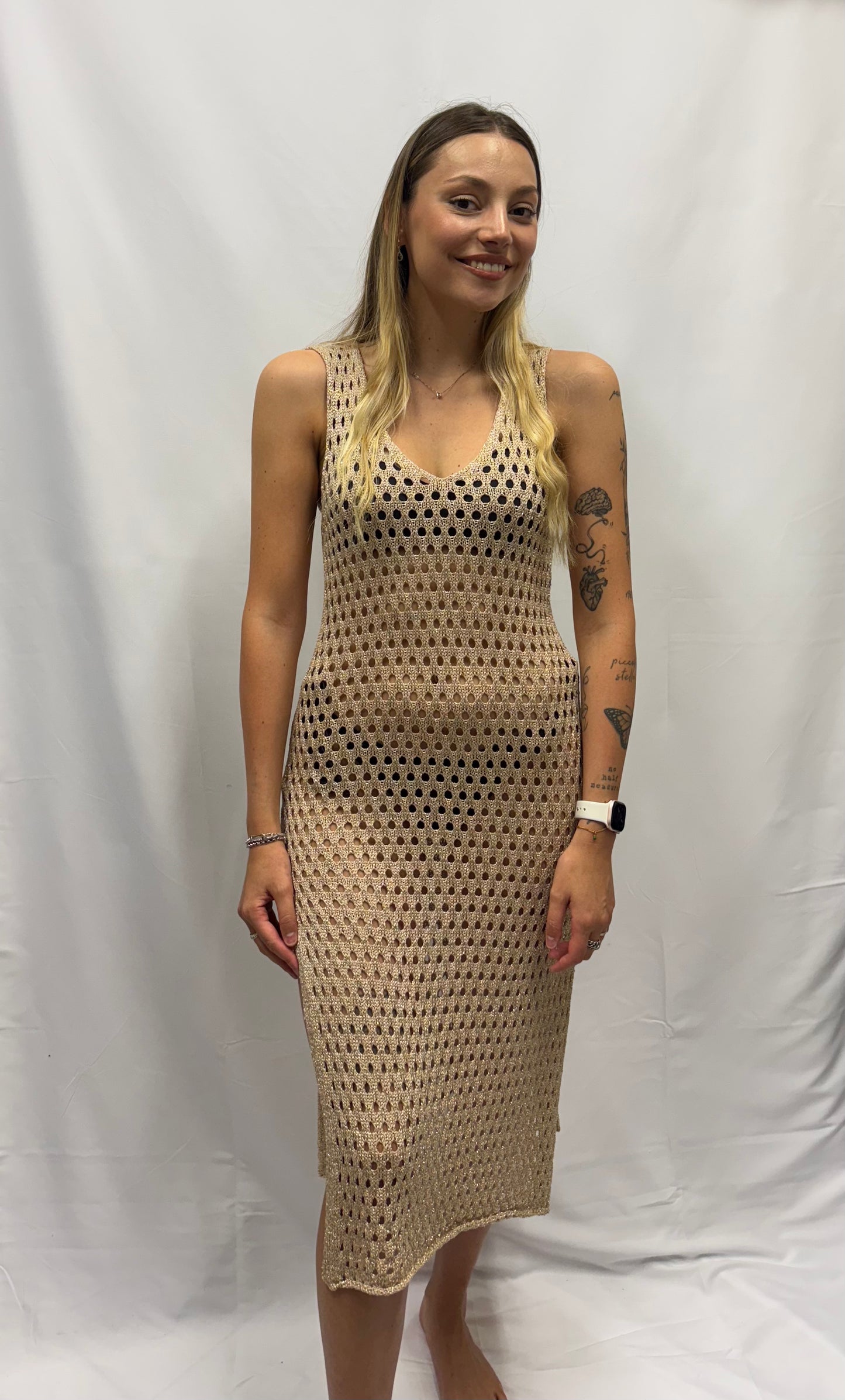 Copricostume Vanessa Lurex