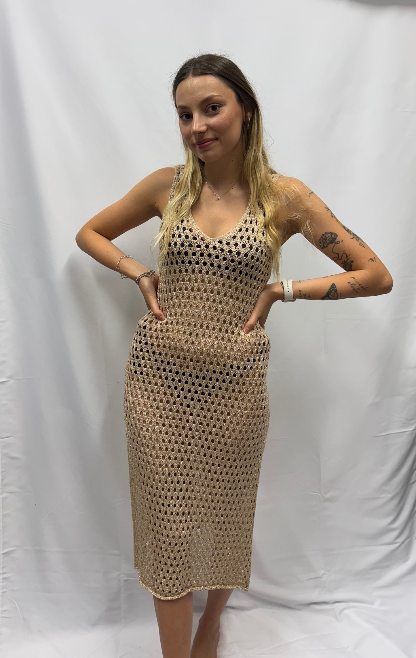 Copricostume Vanessa Lurex