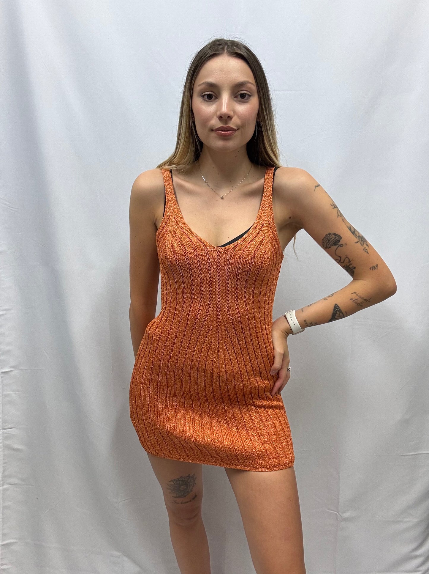 Copricostume Elisa Lurex corto