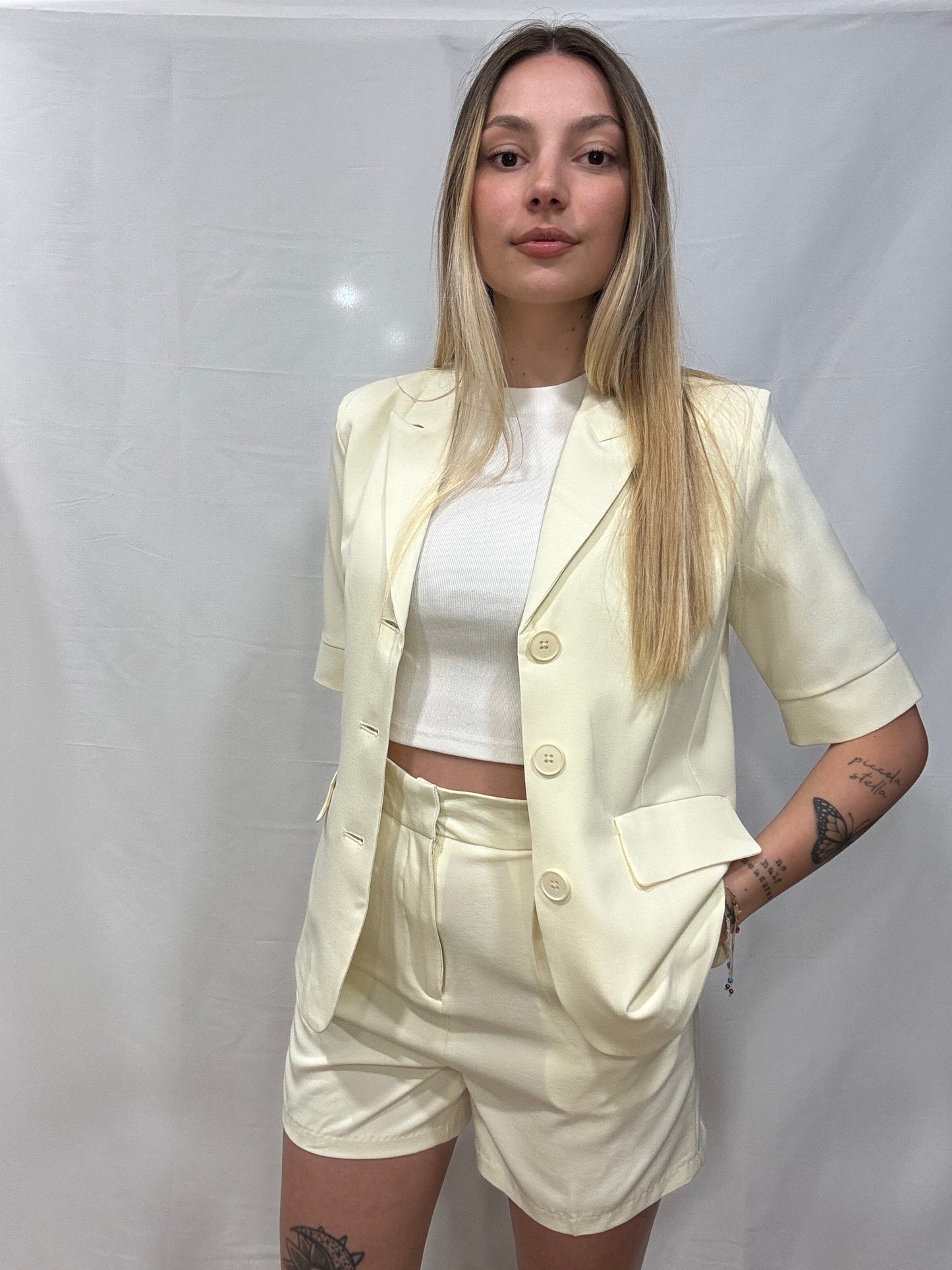 Giacca Anastasia Manica Corta