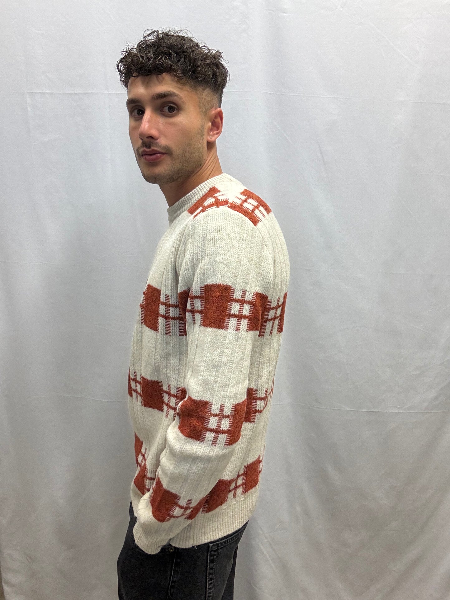 Maglia Gabriele quadrati