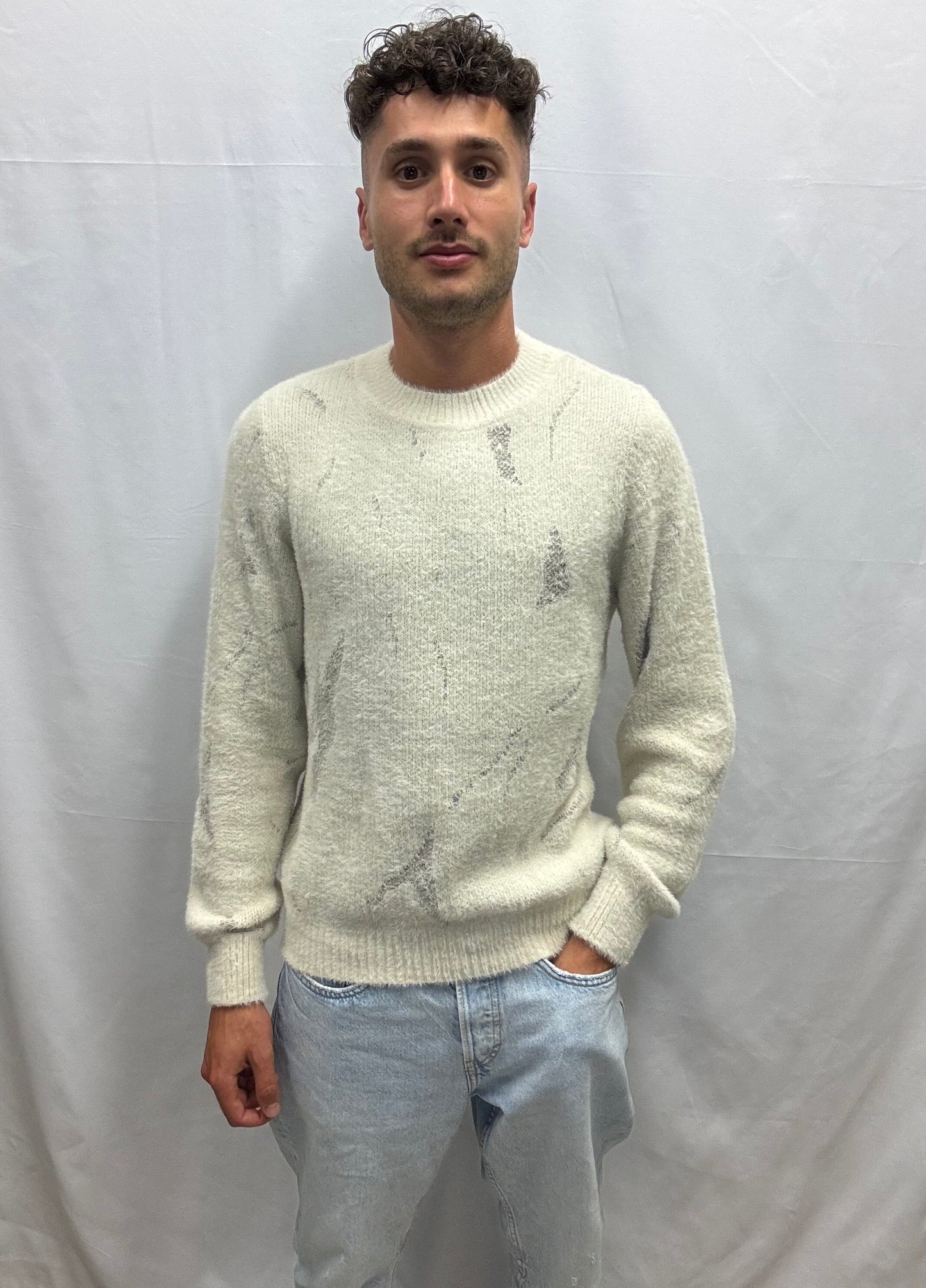 Maglia Fabrizio tagliato fantasia