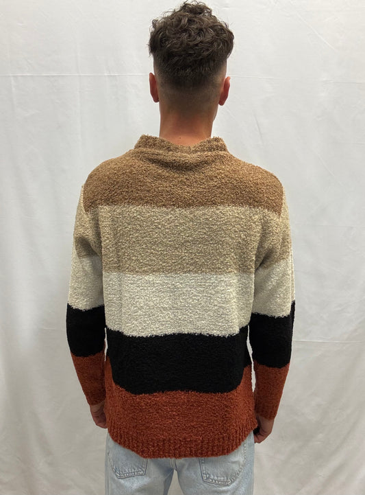 Maglia Bouclè Righe Cesare