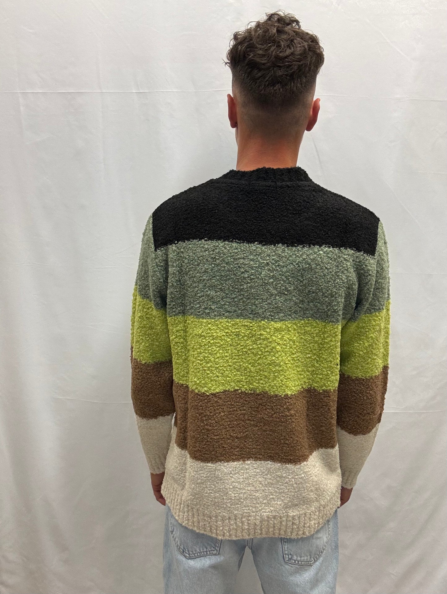 Maglia Bouclè Righe Cesare