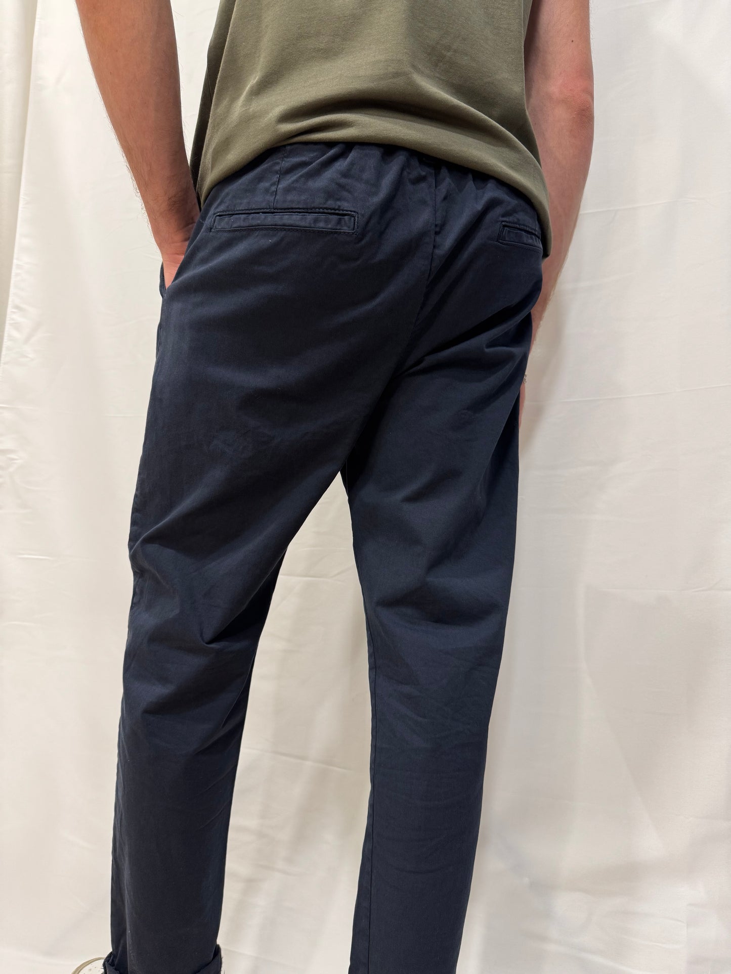 Pantalone Diego Elastic Tasca alla Francese