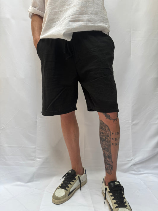 Pantalone corto Ulisse 100% lino