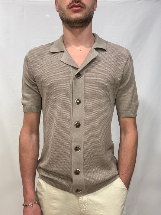 Polo Mattia Aperta Filato M/M manica corta