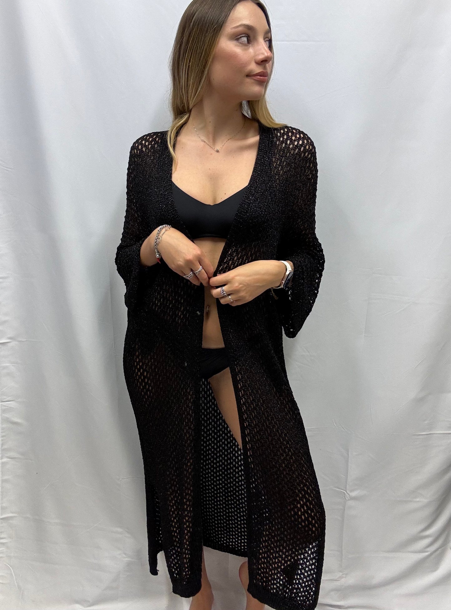 Spolverino Ginevra Lurex lungo