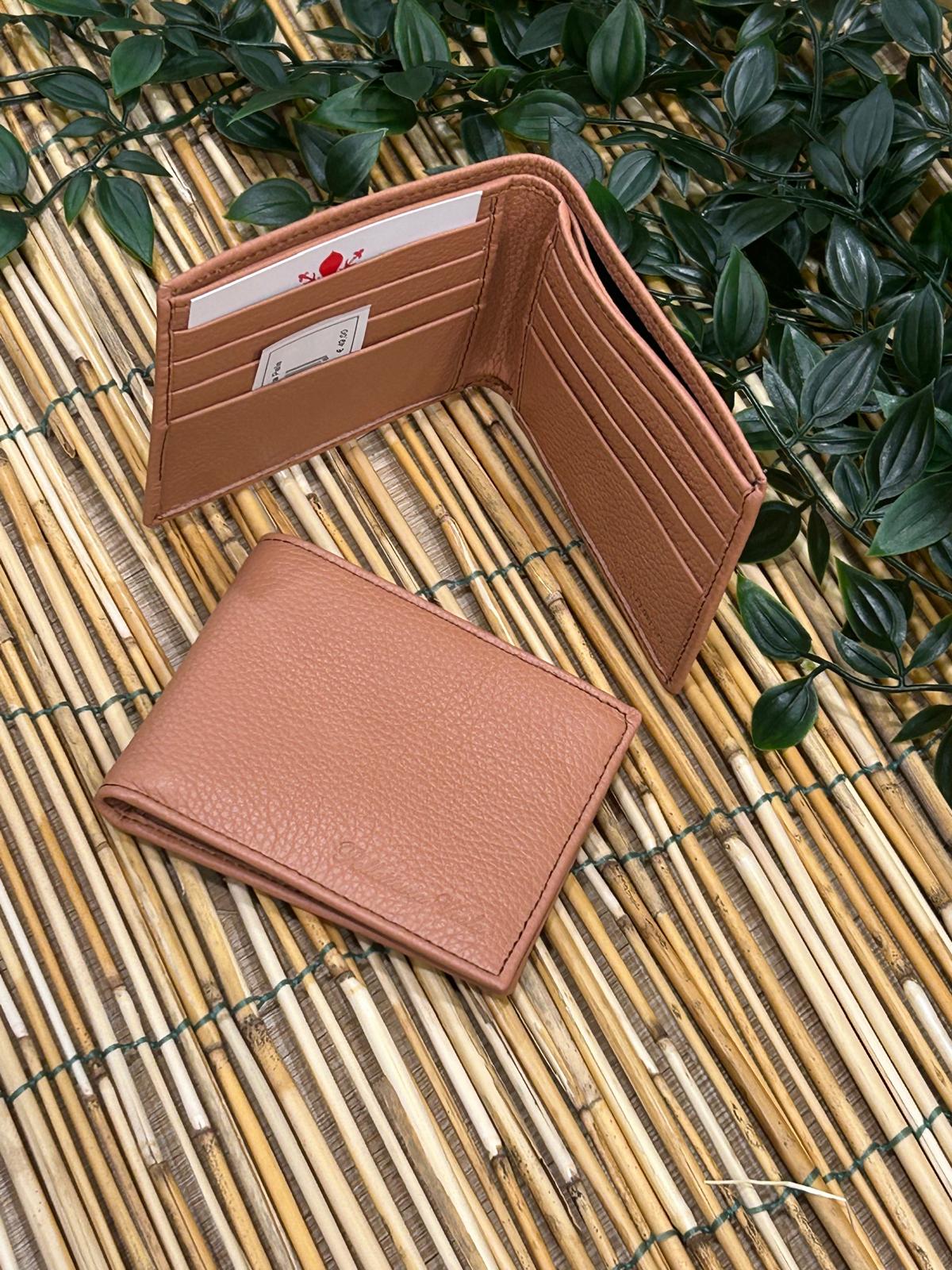 Portafoglio vera pelle uomo