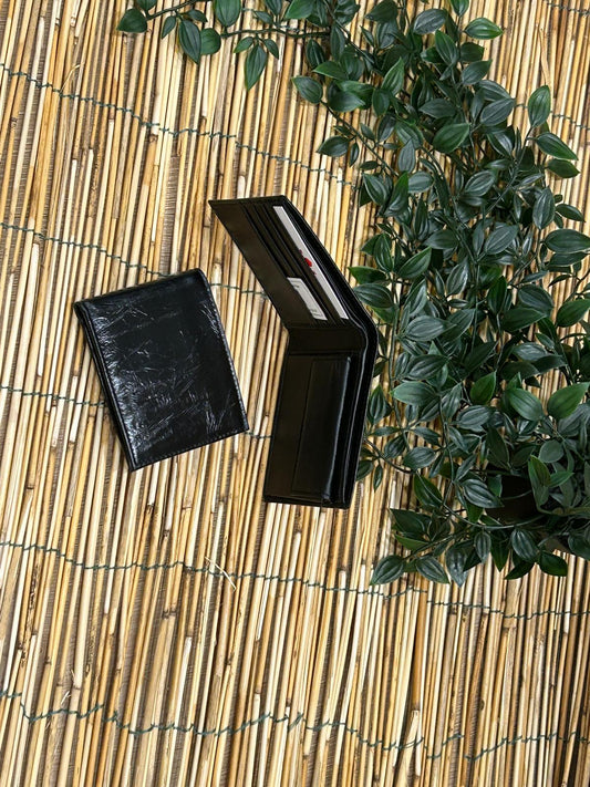 Portafoglio e porta-spiccioli vera pelle