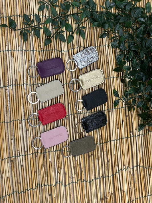 Portachiavi vera pelle