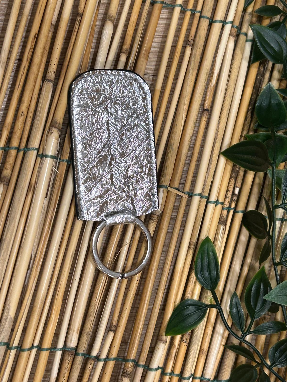 Portachiavi vera pelle