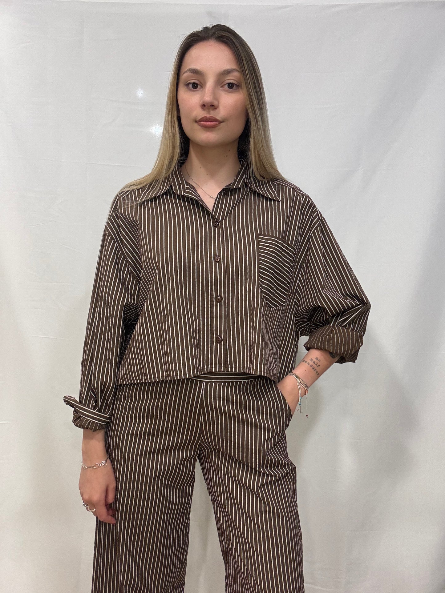 Blusa Francesca Cotone a righe