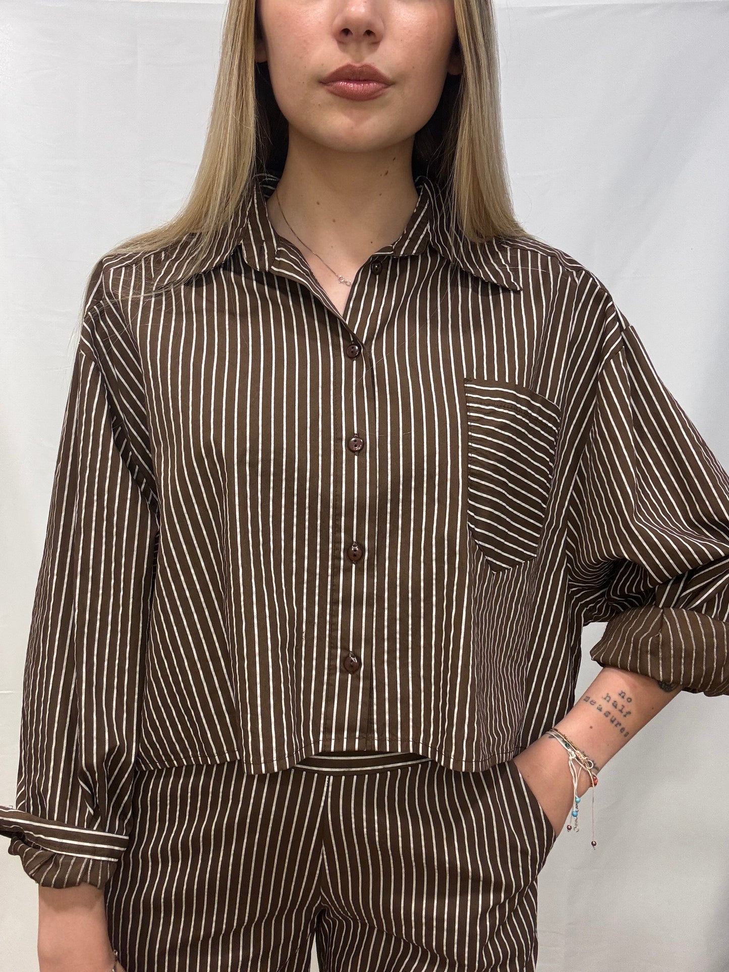 Blusa Francesca Cotone a righe