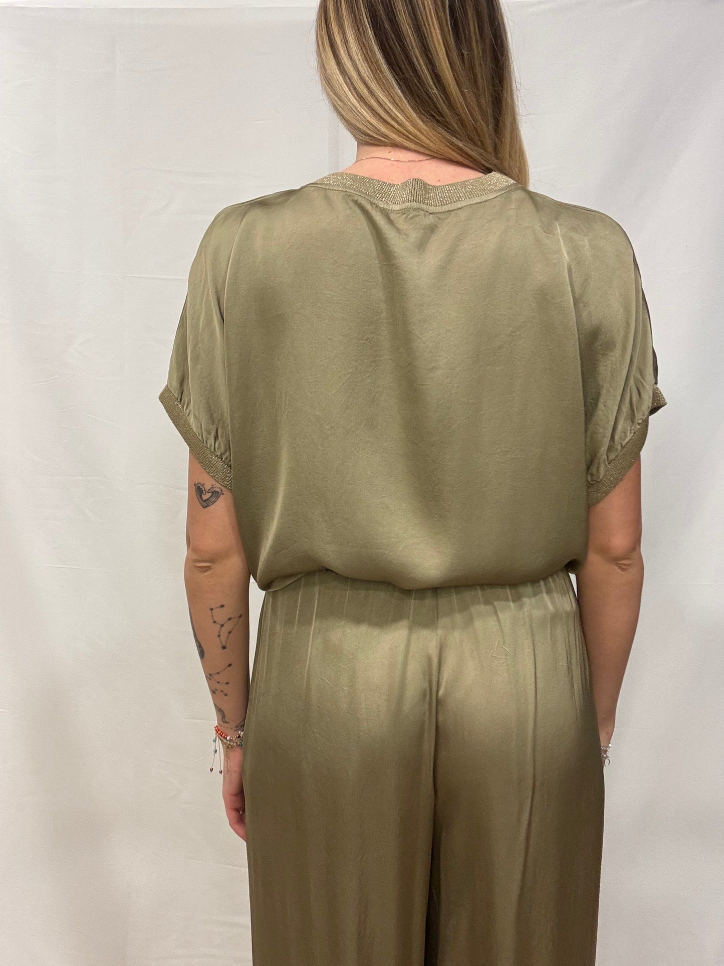 Blusa Amelia viscosa/lurex