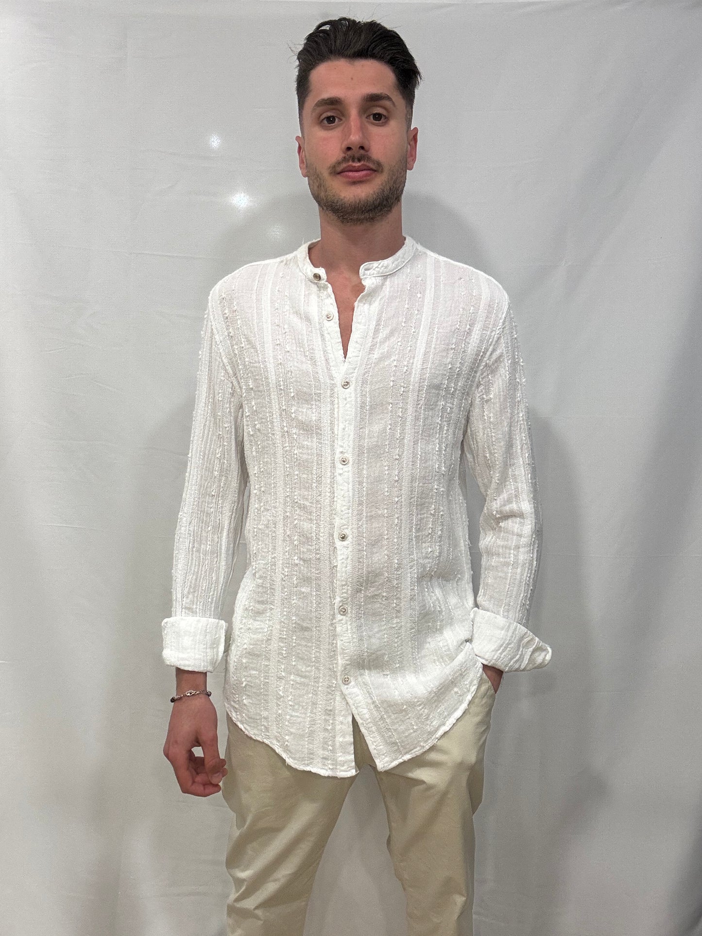 Camicia Riccardo Coreana Uomo