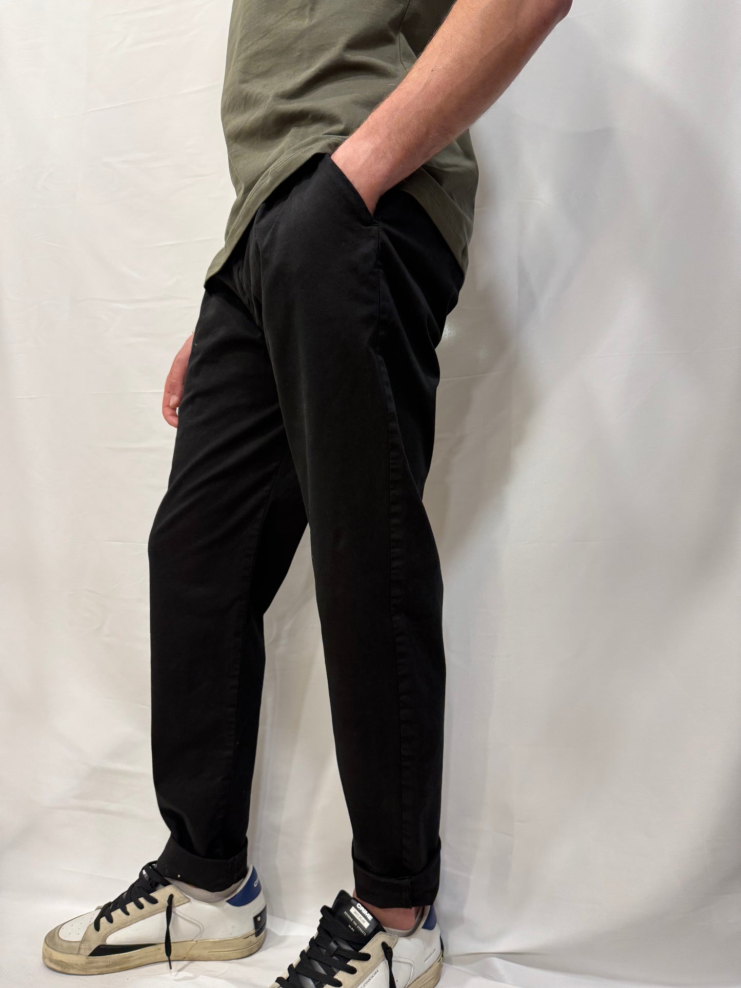 Pantalone Diego Elastic Tasca alla Francese