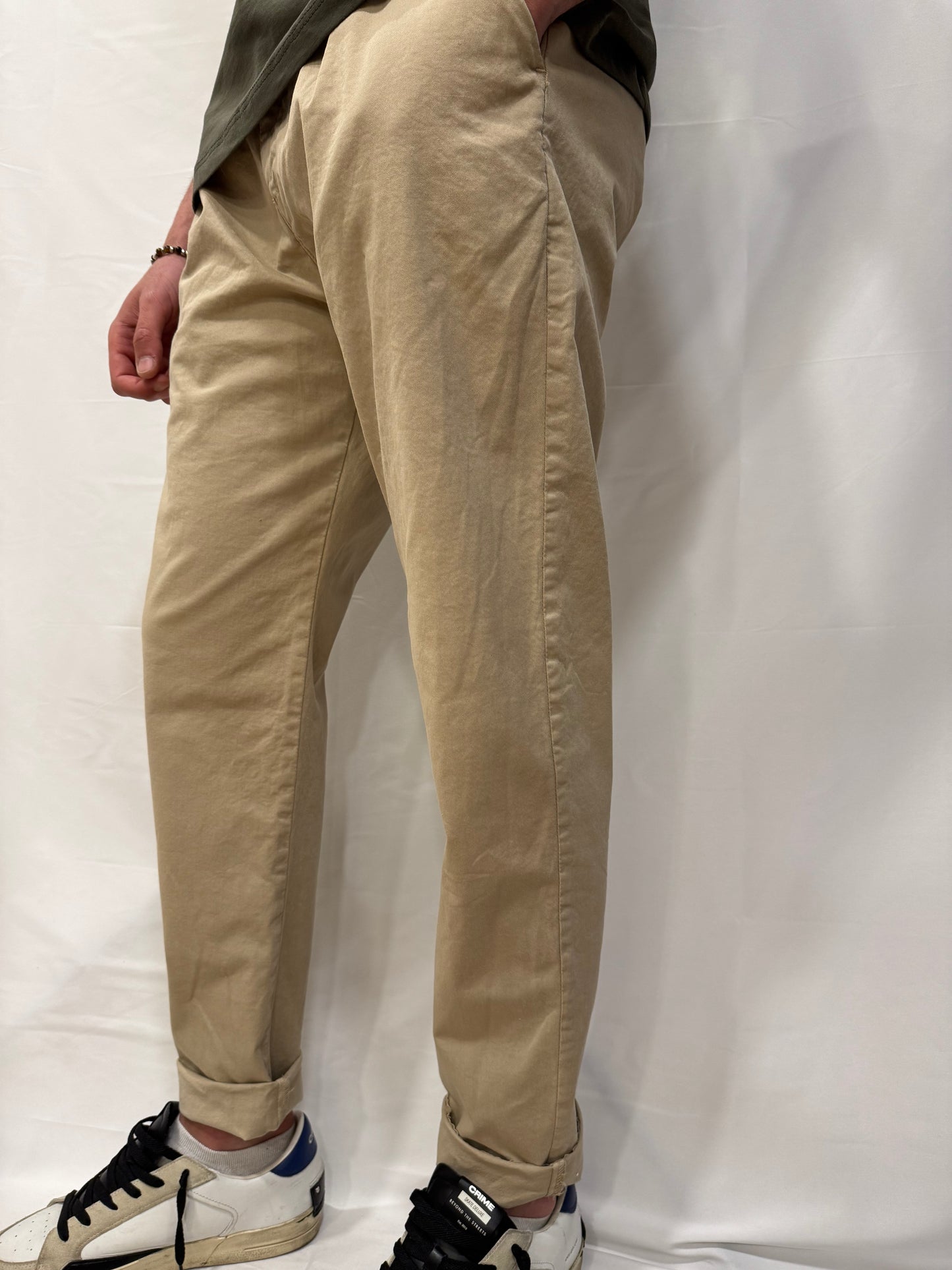 Pantalone Diego Elastic Tasca alla Francese