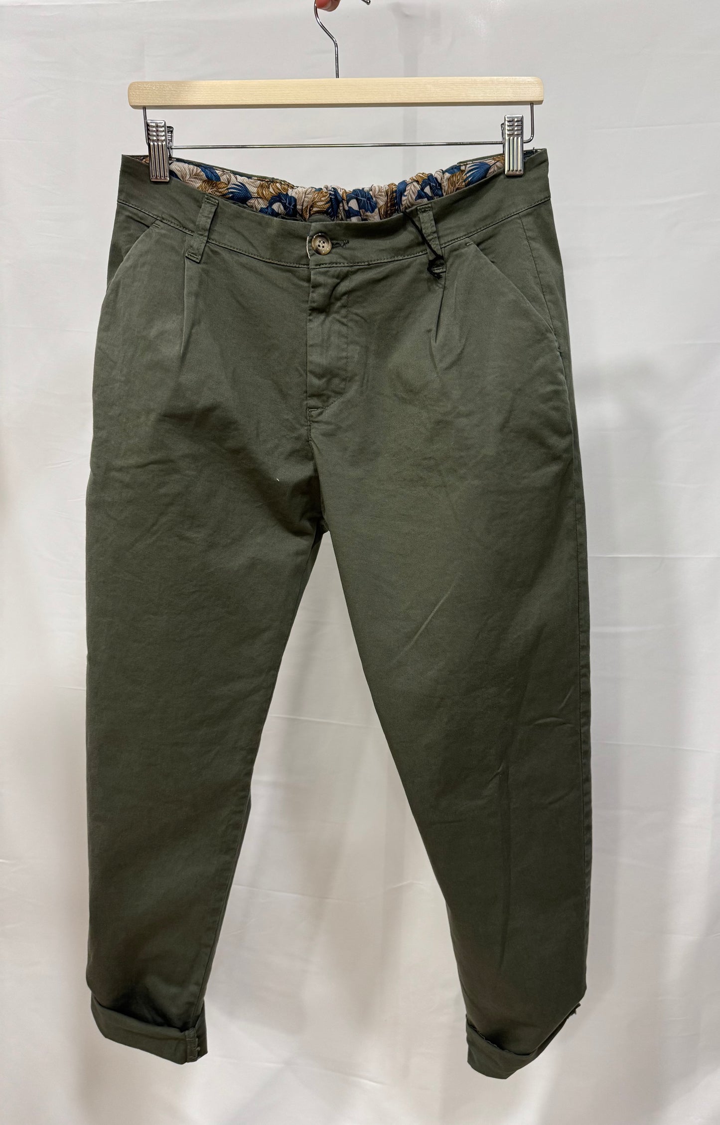 Pantalone Diego Elastic Tasca alla Francese