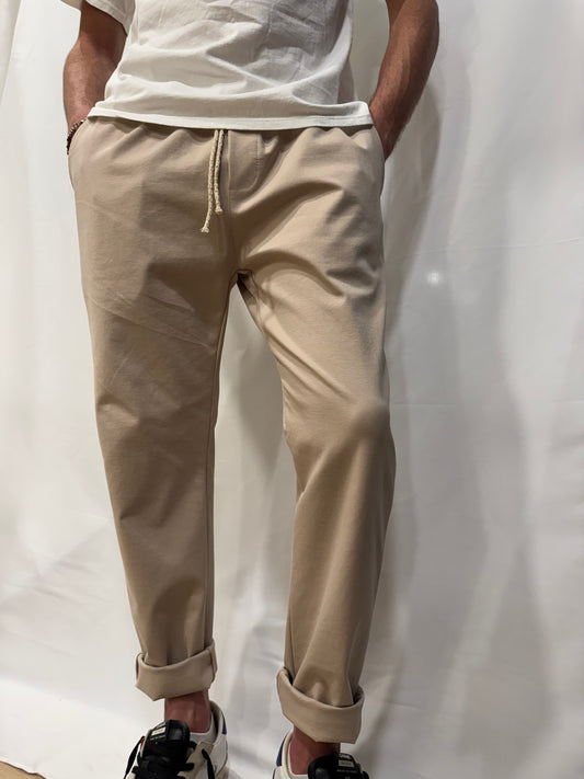 Pantalone Claudio Elastan tasca alla francese coulisse