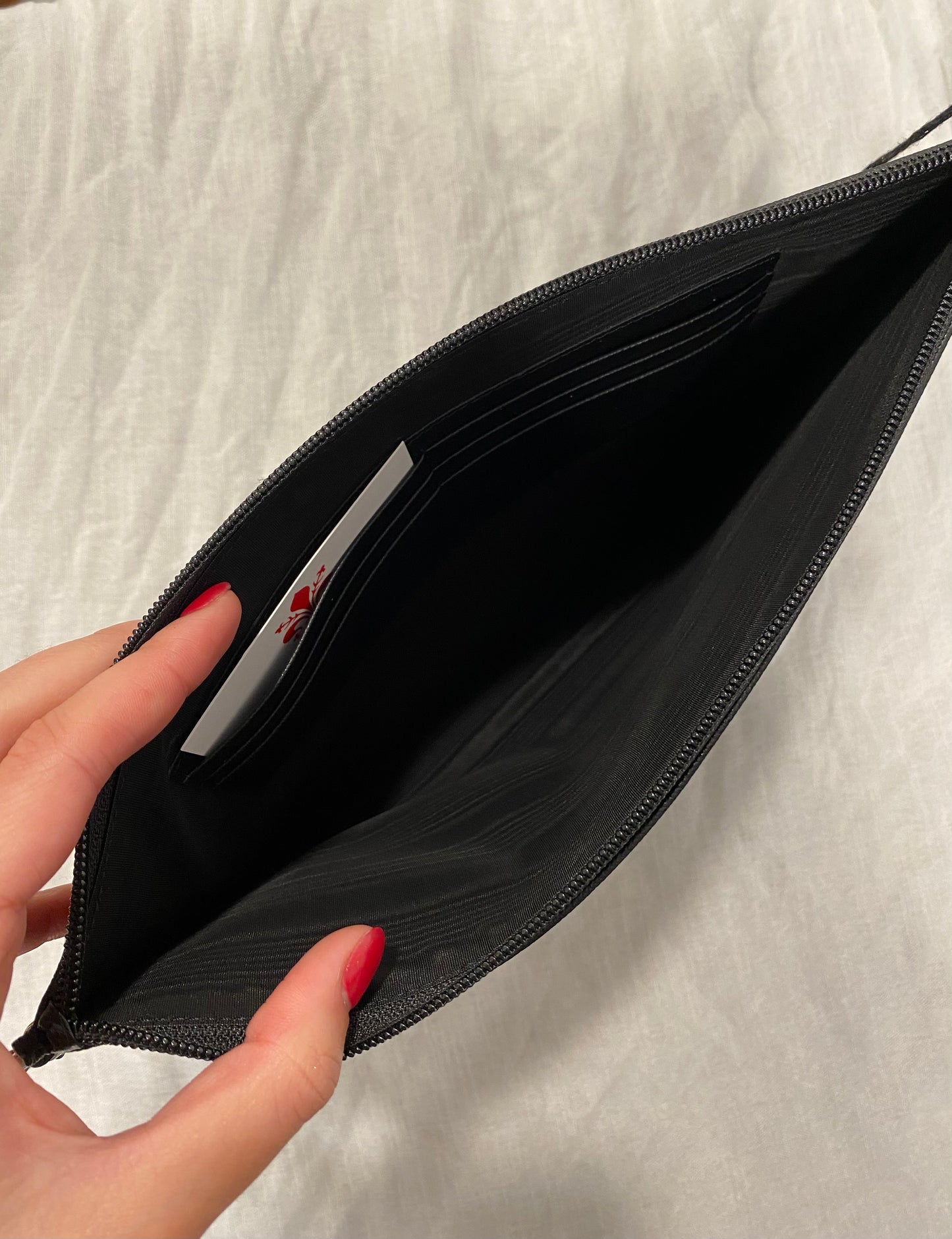 Pochette Clarissa in vera pelle