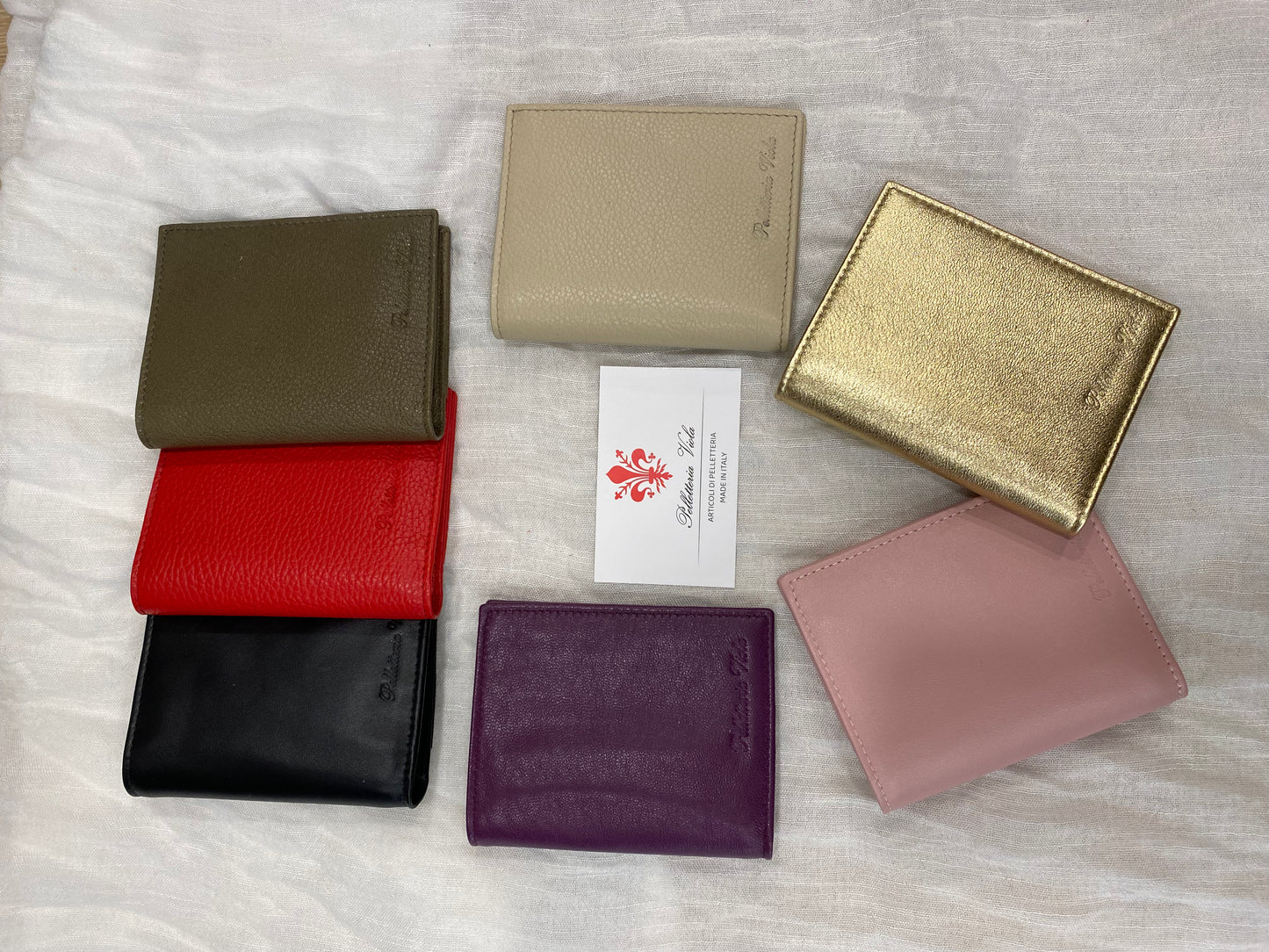 Portafogli in pelle donna