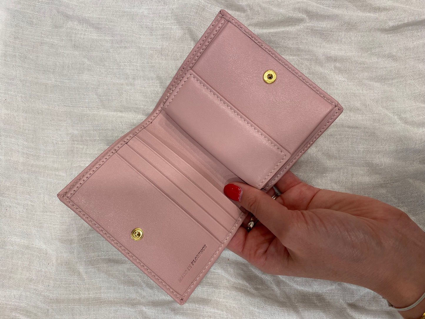 Portafoglio donna rosa